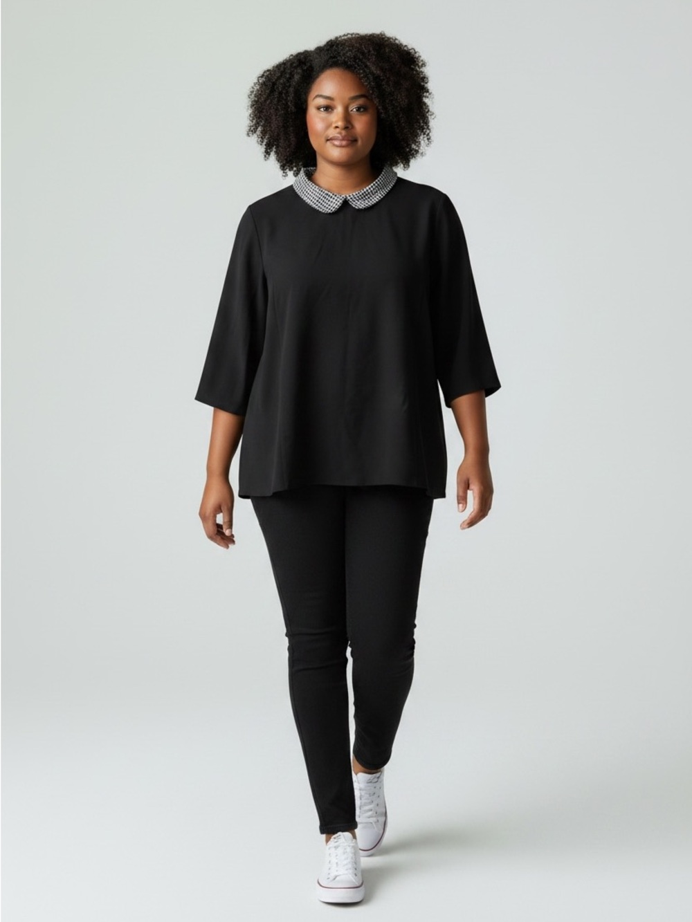 Talbots Top with Peter Pan Collar